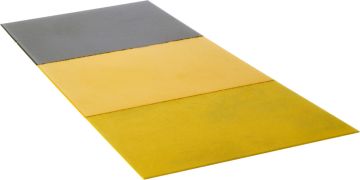 Schnitt durch verschiedene Oberflächen